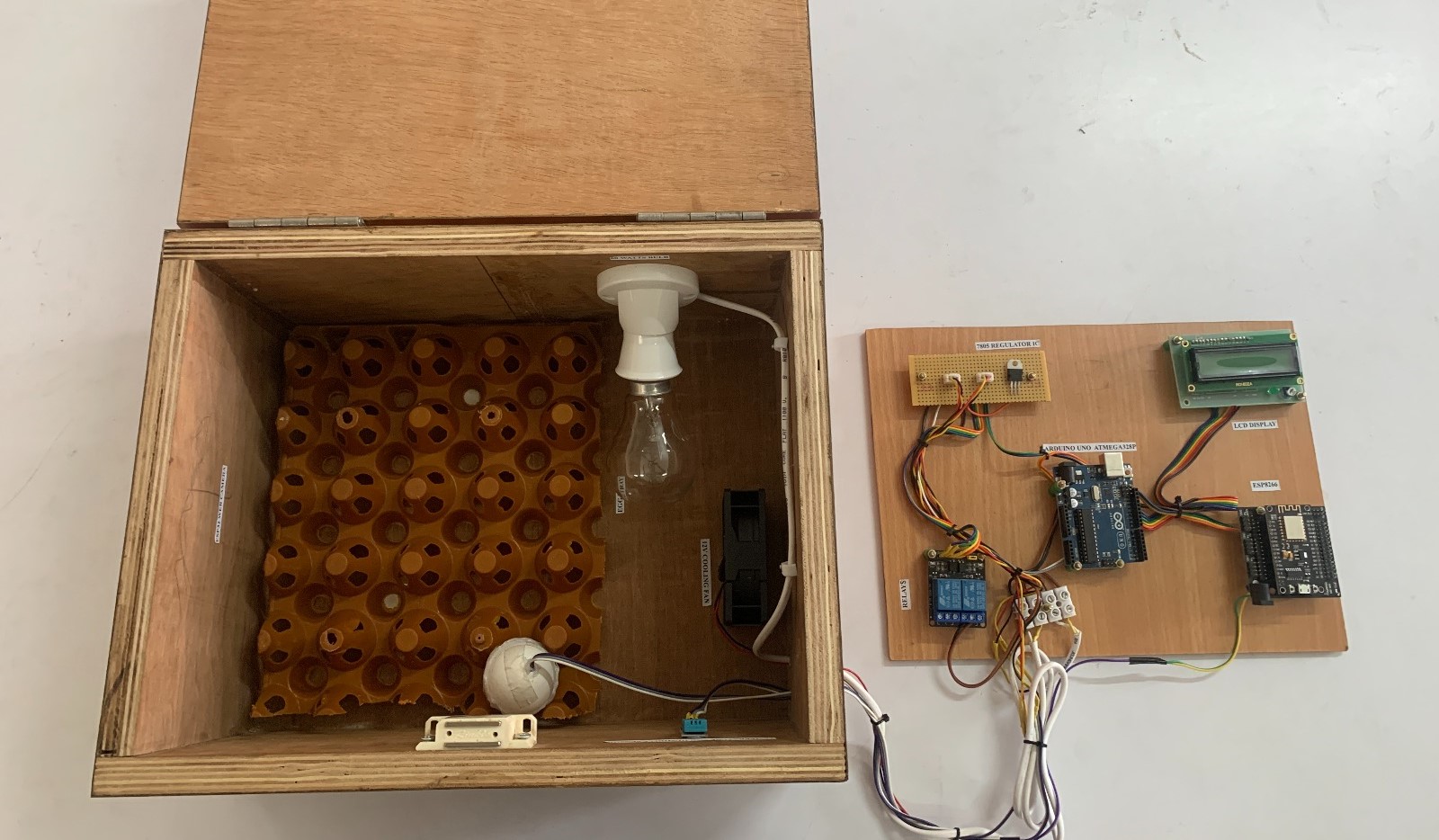 Automated Eggshell Incubator Controller