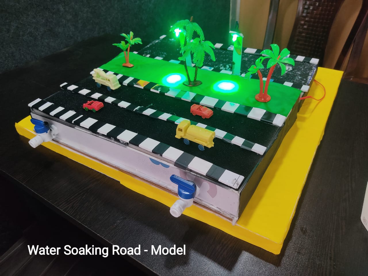 Rainwater Harvesting Water Soaking Road